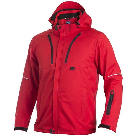 Veste softshell capuche homme