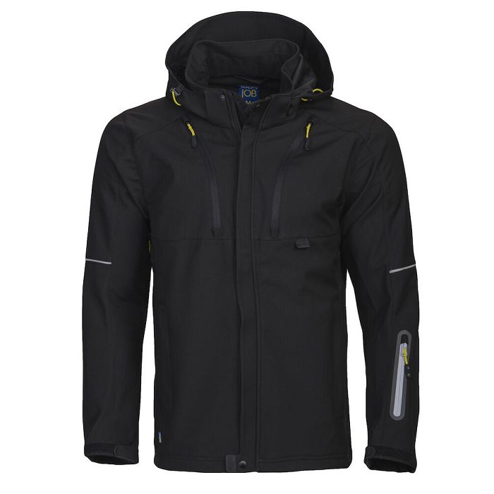  Veste softshell capuche homme