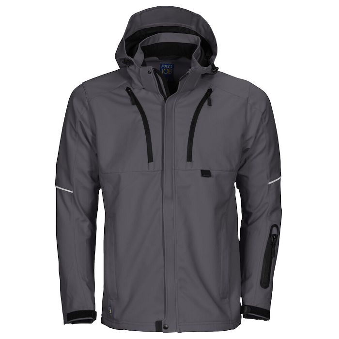  Veste softshell capuche homme