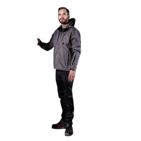  Veste softshell doublée capuche homme