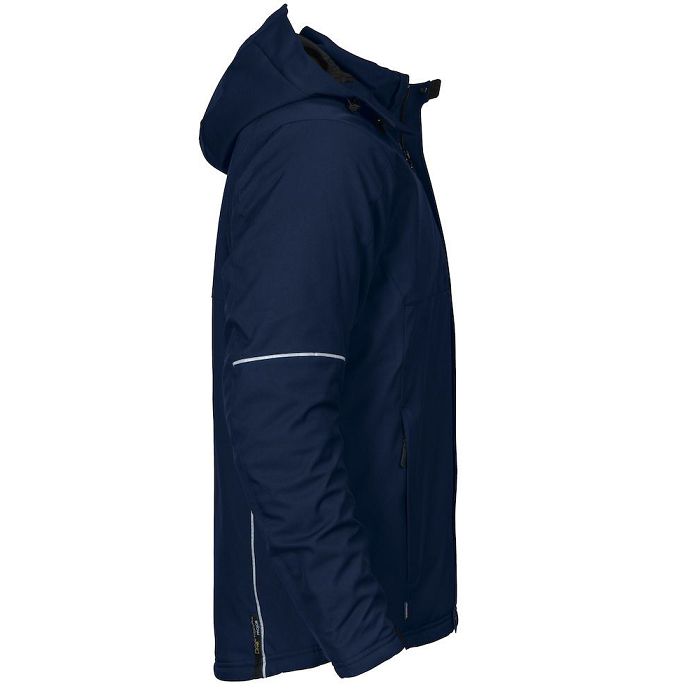  Veste softshell doublée capuche homme