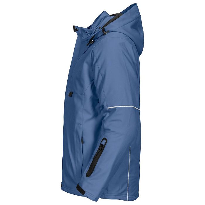  Veste softshell doublée capuche homme