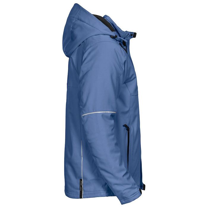  Veste softshell doublée capuche homme