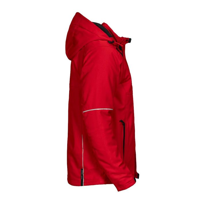  Veste softshell doublée capuche homme