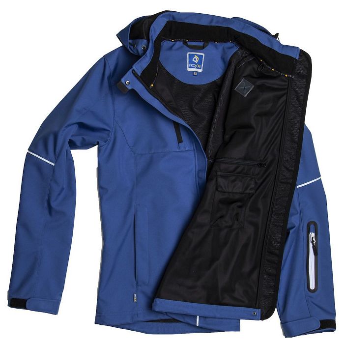  Veste softshell doublée capuche homme