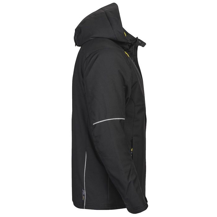  Veste softshell doublée capuche homme