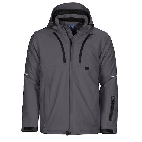  Veste softshell doublée capuche homme