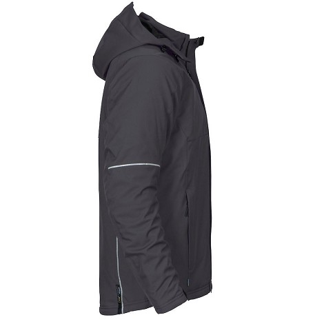  Veste softshell doublée capuche homme