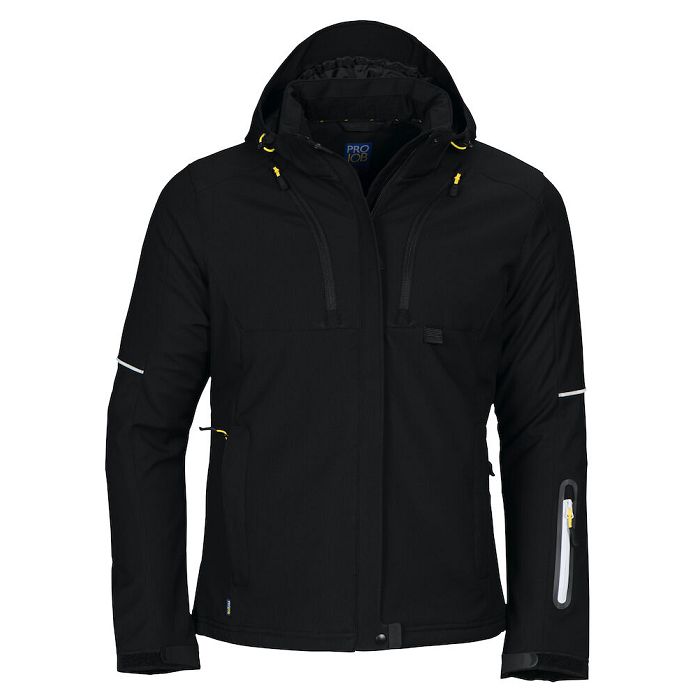  Veste softshell doublée capuche femme