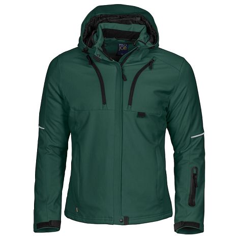  Veste softshell doublée capuche femme