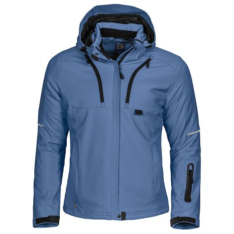  Veste softshell doublée capuche femme