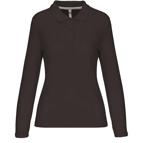 Polo ML femme antibactérien