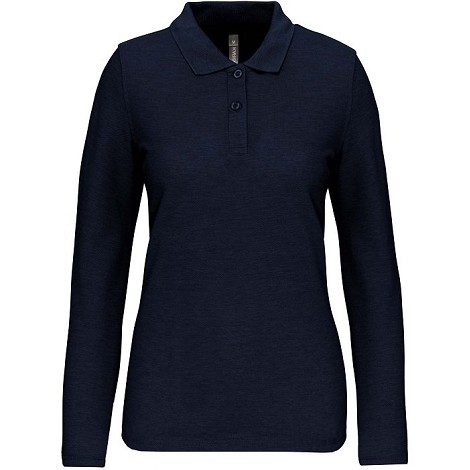 Polo ML femme antibactérien