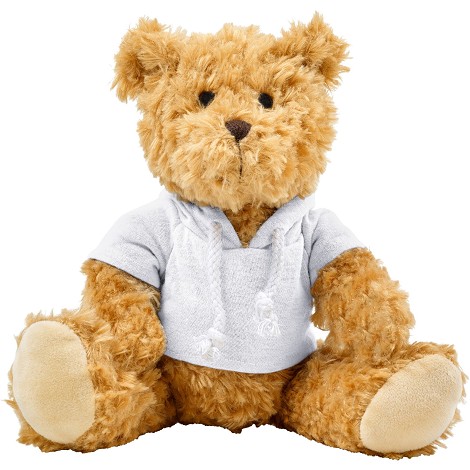 Peluche vêtue d'un sweat