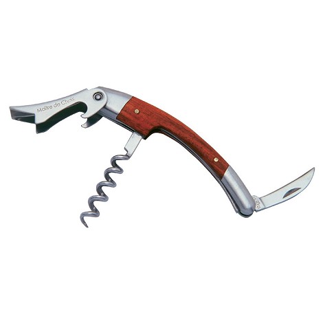 Sommelier manche en bois