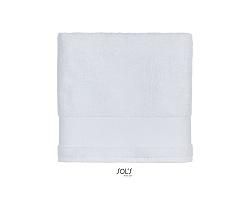 Serviette de toilette blanche 50 x 100 cm