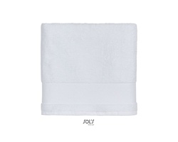 Serviette de toilette blanche 50 x 100 cm