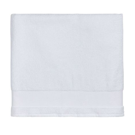 Serviette de bain blanche 70 x 140 cm