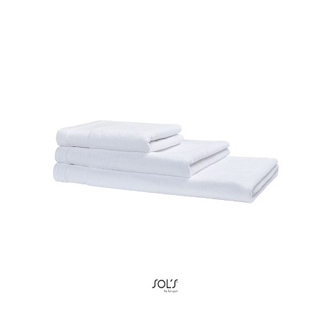 Serviette de bain blanche 70 x 140 cm