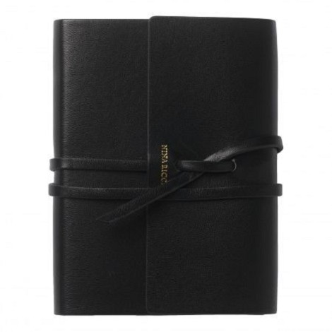 Carnet A6 Pensée noir - Nina Ricci