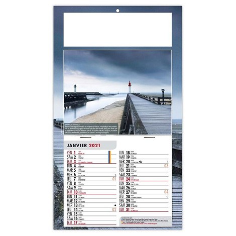 Calendrier 1 vue 2021