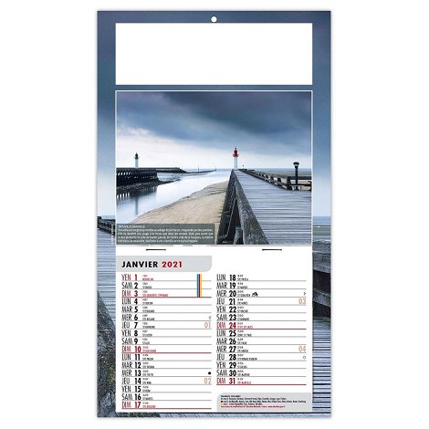 Calendrier 1 vue 2021