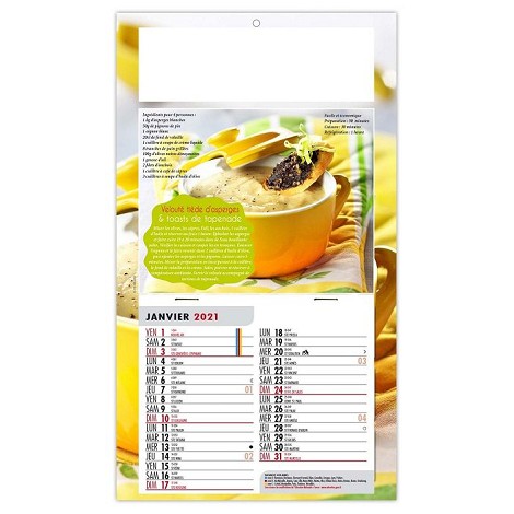Calendrier 1 vue 2021