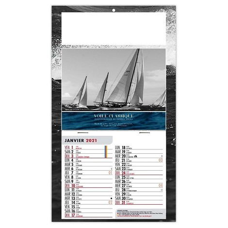Calendrier 1 vue 2021