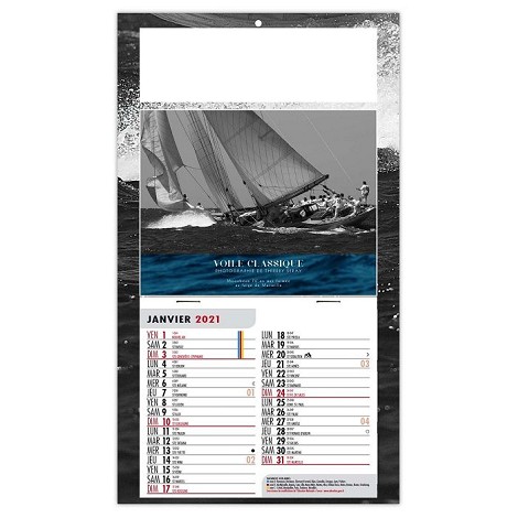 Calendrier 1 vue 2021