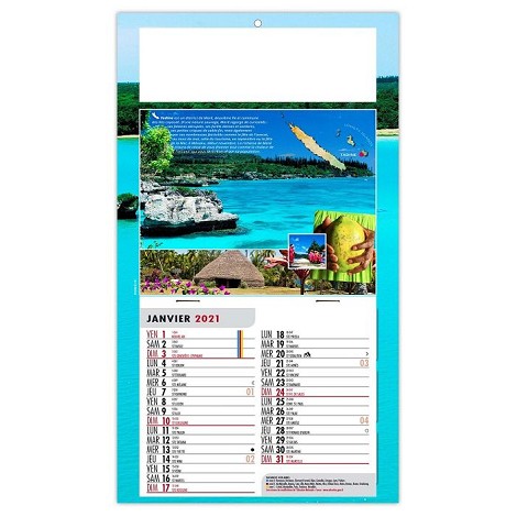 Calendrier 1 vue 2021