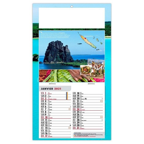 Calendrier 1 vue 2021