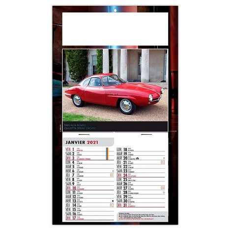 Calendrier 1 vue 2021