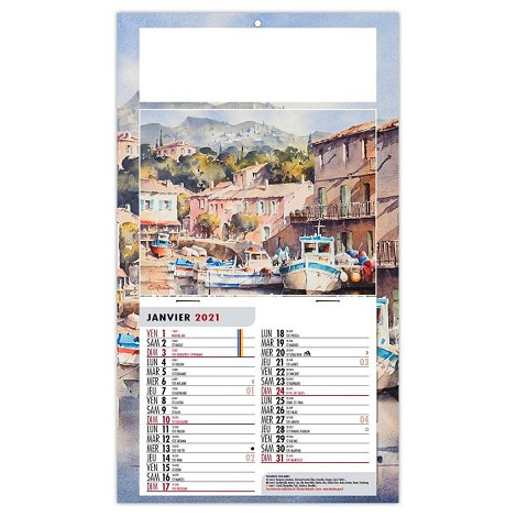 Calendrier 1 vue 2021