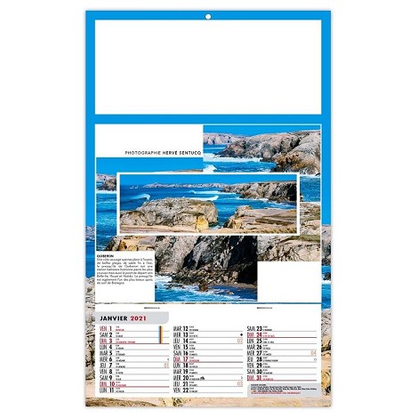 Calendrier 1 vue 2021