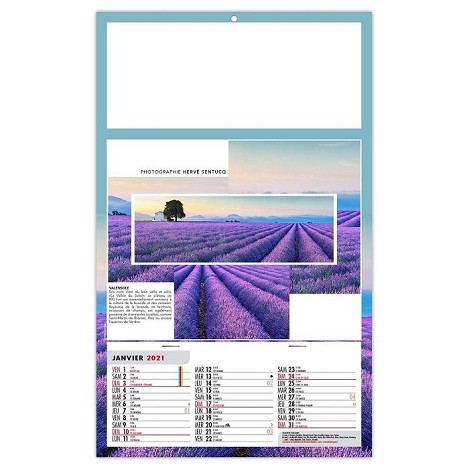 Calendrier 1 vue 2021
