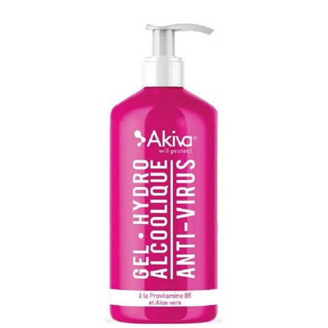 Gel hydro alcoolique en flacon à pompe de 1 litre