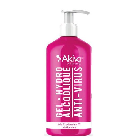 Gel hydro alcoolique en flacon à pompe de 1 litre