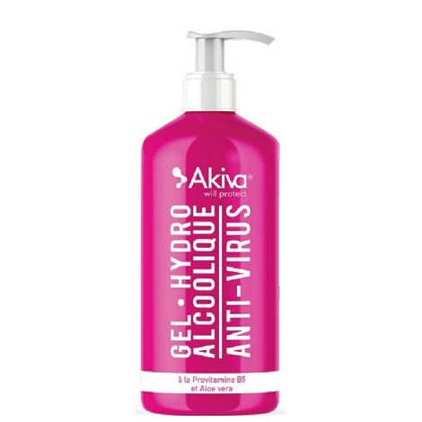 Gel hydro alcoolique en flacon à pompe de 1 litre