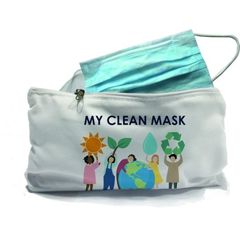 Trousse publicitaire pour stocker vos masques
