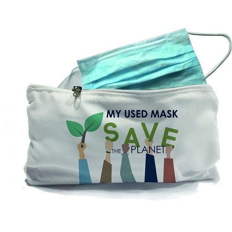 Trousse publicitaire pour stocker vos masques
