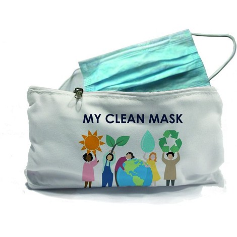 Trousse publicitaire pour stocker vos masques