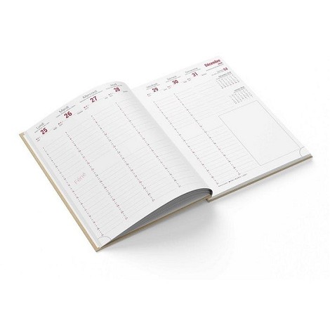 Agenda semainier publicitaire