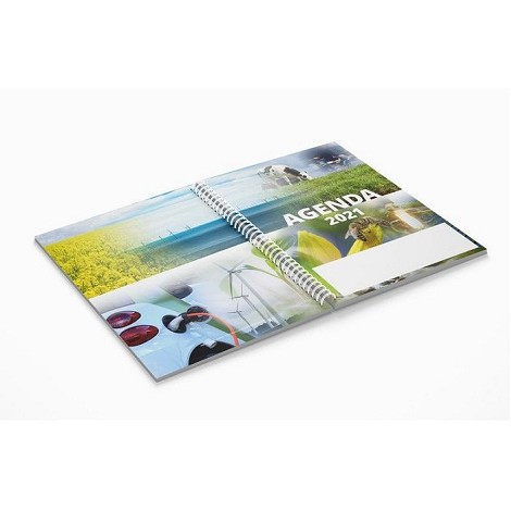 Agenda semainier publicitaire