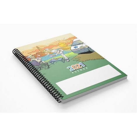 Agenda semainier publicitaire