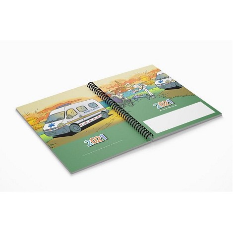 Agenda semainier publicitaire