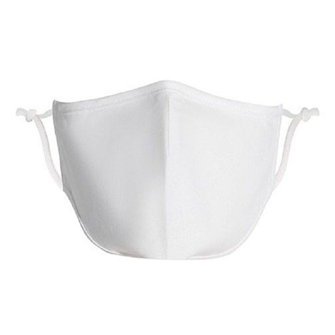 Masque en tissu, forme "bec de canard"