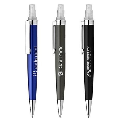 Stylo publicitaire et distributeur de gel