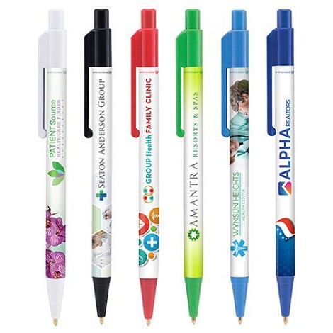 Stylo publicitaire antimicrobien