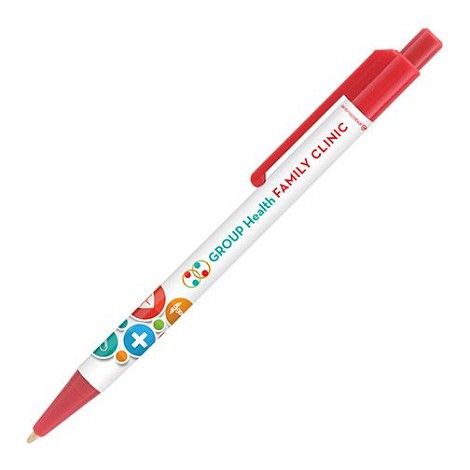 Stylo publicitaire antimicrobien