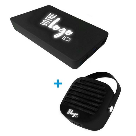 Kit chargeur et enceinte portable